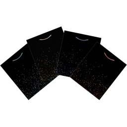 KESA UKRASNA L 26X32X10 OP2384 UNIVERZALNA CRNA GLITER WY