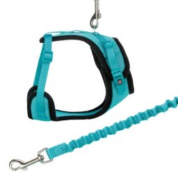 Trixie: Am i povodac za mačke Mesh Y-Harness Ocean