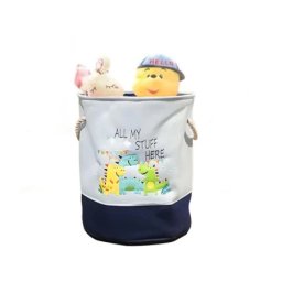 Kinder home sklopiva dečija korpa za igračke ili odeću plava ( GH-KK04 )