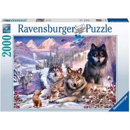 Ravensburger puzzle (slagalice) Porodica vukova RA16012