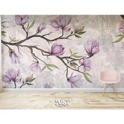 Foto tapet Magnolija Tapet388