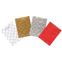 KESA UKRASNA XL 30X41,5X12 OP2367 JEDNOBOJNA SA TEKSTUROM WY