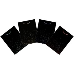 KESA UKRASNA XL 30X41,5X12 OP2385 UNIVERZALNA CRNA GLITER WY