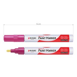 MARKER PENAC PAINT PINK METAL OTO140-PK 1/12