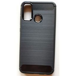 TPU maska BRUSHED za Huawei P Smart 2020 (6.21") crna
