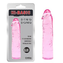 Roze TPE dildo 18cm Pink TPE Dildo 18cm