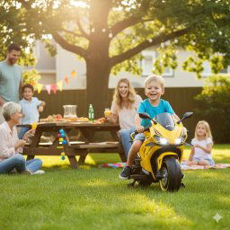 Motor na akumulator model 139 žuti