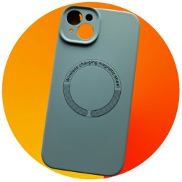 TPU maska MATTE MAGSAFE za iPhone 15 2023 (6.1") zelena