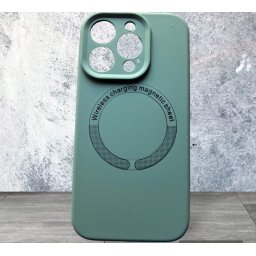 TPU MATTE MAGSAFE za iPhone 15 Pro 2023 (6.1") zelena