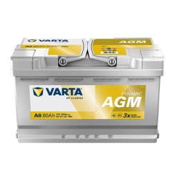 Varta Silver Dynamic A6, AGM, 12V 80Ah