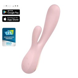 Multifunkcionalni vibrator aplikacija SATISFYER MONOFLEX PINK
