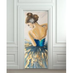 Nalepnica za vrata Balerina 6277
