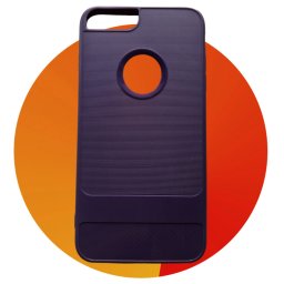 TPU maska BRUSHED za iPhone 6 plus (5.5") crna ili tamno ljubičasta