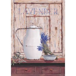 Miris lavande, uramljena slika 50x70cm