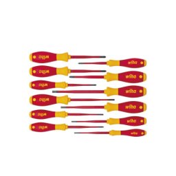 Wiha set odvijača soft finish električarski slim fix sortirani 12 delova ( W 41003 )