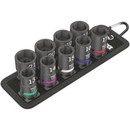 Wera pojas C sa impact nasadnim ključevima, 1/2", 10 komada, 05004580001 ( WERA 004580 )