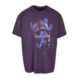 Le Papillon Oversize Tee purplenight