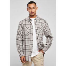 Long oversized grey shirt grey-black