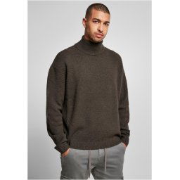 Oversized Roll Neck Sweater Blackbird