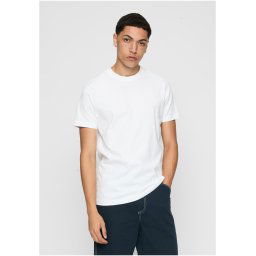 Basic T-shirt 6-pack blk/blk/wht/rdwn/bttlgrn/nvy