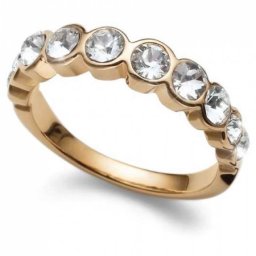 Ženski oliver weber horizon crystal prsten sa swarovski belim kristalima m ( 41004m )