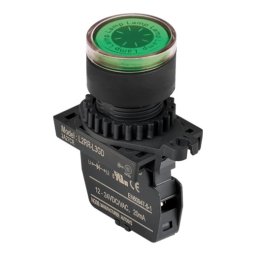 Signalna sijalica L2RR-L3GDM zelena, modularna, 12-24Vac/Vdc IP52 Autonics