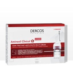 VICHY DERCOS AMINEXIL CLINICAL 5 Ampule protiv opadanja kose za žene 21 ampula