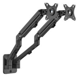 MA-WA2-01 Gembird Podesivi dupli zidni drzac za monitor,tilt, 17-27 max.2x7kg