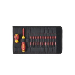 Wiha 41231 Odvijač sa izmenljivim nastavcima Slimvario®, 19 delova, sa torbicom ( W 41231 )