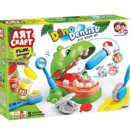 Plastelin set za igru Dino zubar