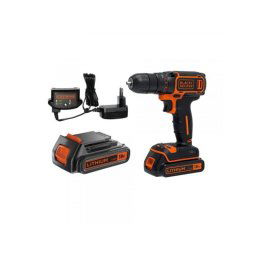 Black&Decker BCDC18HTSA Aku bušilica odvijač 18V, 2x1.5Ah