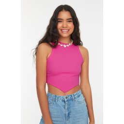 Ženski crop top Trendyol Corduroy