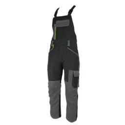 Lacuna radne farmer pantalone bergen flex crne veličina 52 ( 8bergbc52 )