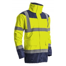 Coverguard signalizirajuća zaštitna hi-viz jakna keta žuto-plava veličina l ( 7ketyl )