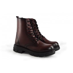 Ženske duboke cipele 620050BD bordo