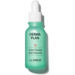 the SAEM Derma Plan Green Trouble Spot Ampoule