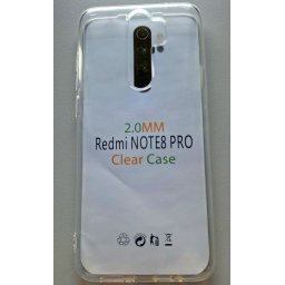 TPU maska Clear Solid za Xiaomi REDMI Note 8 Pro 2019 (6.53") providna