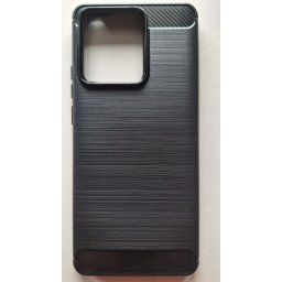 TPU maska BRUSHED za Motorola Moto Edge 40 NEO 2023 (6.55") crna