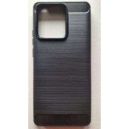 TPU maska BRUSHED za Motorola Moto Edge 40 Pro 2023 (6.67") crna