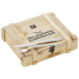 Steak set 12/1 Zwilling u rustičnoj drvenoj kutiji
