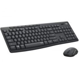 Logitech MK295 silent wireless combo YU tastatura + miš crna