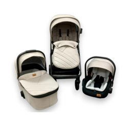 MamaMia kolica za bebe 3 u 1 Beige BBO