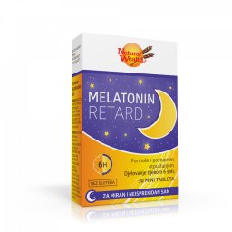 Natural Wealth Melatonin retard 30 tableta