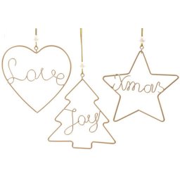 Novogodišnji ukras love & joy ( 35707 )