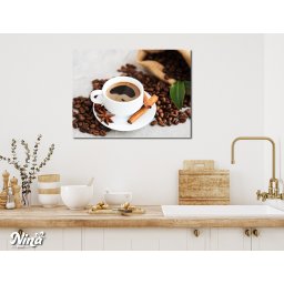 Moderne slike na platnu za kuhinje Kafa ms090