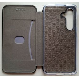 Preklopna futrola FLIP LEAHTER za SAMSUNG SM-S921B, Galaxy S24 2024 (6.2") crna