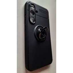 TPU maska MAGNET RING za SAMSUNG SM-S921B, Galaxy S24 2024 (6.2") crna