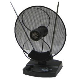 Falcom antena sobna sa pojačalom, UHF/VHF, crna - ANT-204