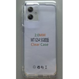 TPU maska CLEAR SOLID za Motorola Moto G54 Power 2023 (6.50") providna