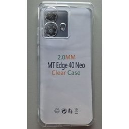 TPU maska CLEAR SOLID za Motorola Moto Edge 40 NEO 2023 (6.55") providna